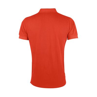 Рубашка поло мужская PORTLAND MEN 200, оранжевый, серый-1