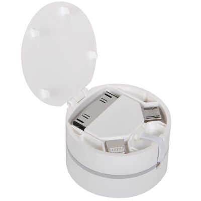 Набор переходников для мобильных устройств 'Compact', белый-1