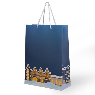 Пакет подарочный AESTHETIC,  32х12х43 см, дизайн, большой-0