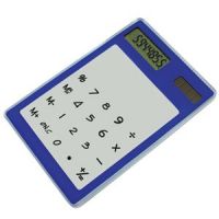 Калькулятор 'Touch Panel', синий, белый