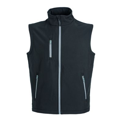 Жилет мужской софтшелл TARVISIO MAN 320, черный-0