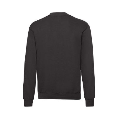 Свитшот с начесом CLASSIC SET-IN SWEAT 280, черный-1