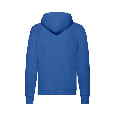 Толстовка без начеса LIGHTWEIGHT HOODED SWEAT 240, синий-1
