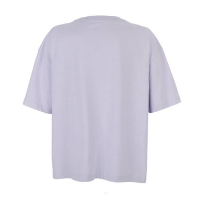 Футболка женская оверсайз BOXY WOMEN 180, сиреневый-1
