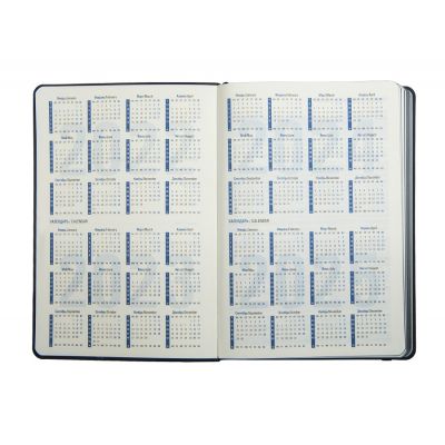 Ежедневник датированный на 2022 год Shady, А5,  оранжевый, кремовый блок, оранжевый обрез-1