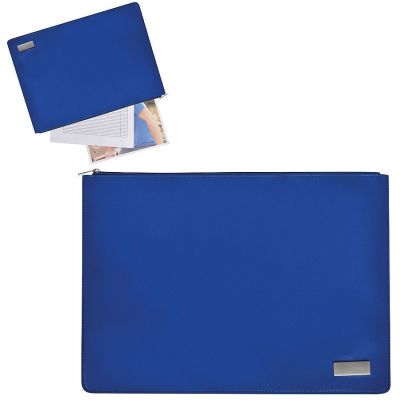 Папка на молнии 'Конференция' А4, синий-0