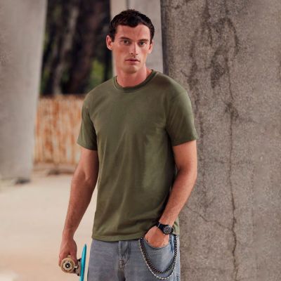 Футболка мужская SUPER PREMIUM T 205, темно-синий-3