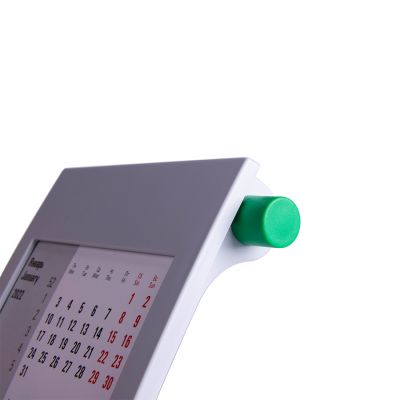 Календарь настольный, календарная сетка на 2023 - 2024 г., зеленый, серый-2