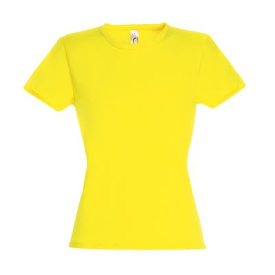 Футболка женская REGENT MISS 150, лимонный-0