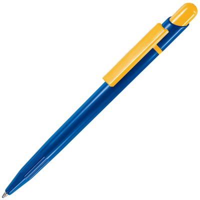 Ручка шариковая MIR EUROPE, желтый, синий-0