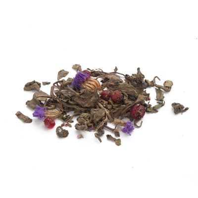 Чай зелёный СУГРЕВЪ «По‑карельски», белый, голубой-6