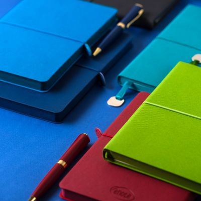 Ежедневник недатированный FREDDIE, формат А5, темно-синий-2