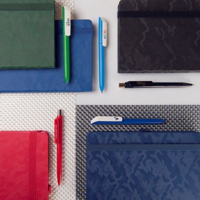 Бизнес-блокнот Tabby Justy, твердая обложка, в линейку, красный-10