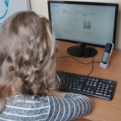 Веб-камера USB настольная с часами, будильником и термометром, серебристый, черный-2