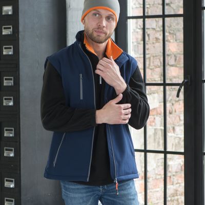 Жилет мужской софтшелл TARVISIO MAN 320, ярко-синий-3