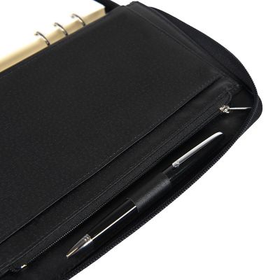 Ежедневник недатированный Chief , A5, на молнии, темно-синий, кремовый блок, подарочная коробка-2