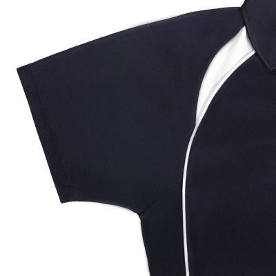 Поло мужское PALLADIUM 140, темно-синий, белый-4