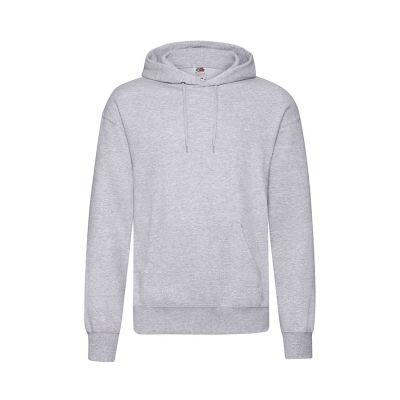 Толстовка 'Classic Hooded Sweat', серый меланж_L, 80% х/б, 20% п/э, 280 г/м2-0