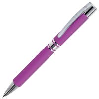 Ручка шариковая CITRUS, розовый, серебристый
