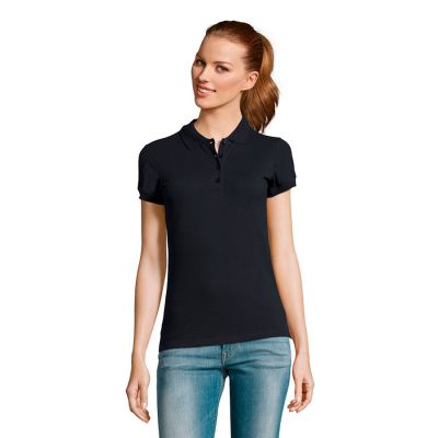 Поло женское PASSION 170, темно-синий-3