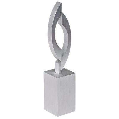 Стела 'Flame' в подарочной упаковке, серебристый-0