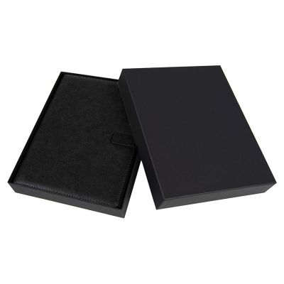 Ежедневник недатированный Coach, формат B5 в подарочной коробке, черный-4