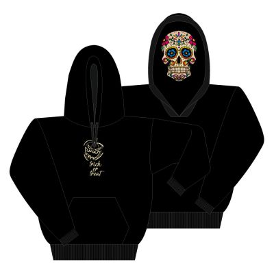 Толстовка мужская UNIQUE HOODIE 280, черный-8