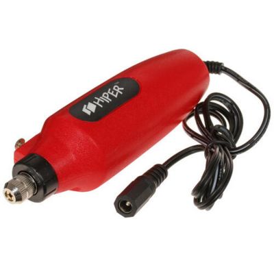 Гравер (мини дрель) HIPER HMD12B, в блистере, в комплекте с аксессуарами, красный-4