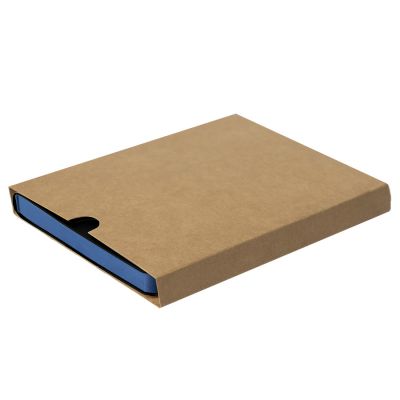 Ежедневник недатированный Stellar, А5, черный, кремовый блок  в линейку, с синим обрезом, черный, синий-7