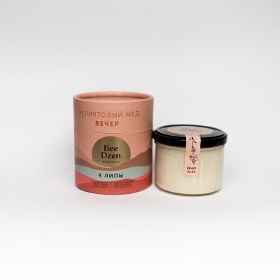 Мёд BEE DZEN '4 липы', оранжевый-1