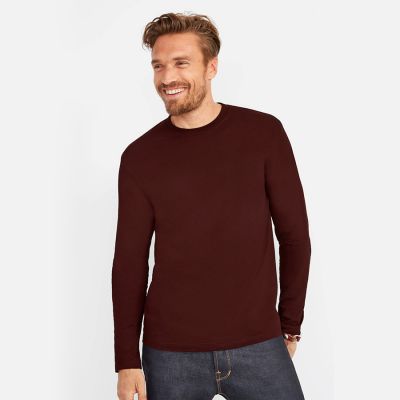 Футболка мужская с длинным рукавом MONARCH 150, серый меланж-6