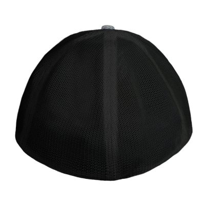 Бейсболка STRETCH-FIT, 6 клиньев, без застежки, серый меланж-2