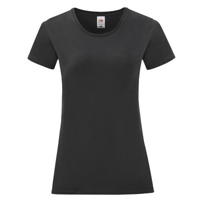 Футболка женская LADIES ICONIC 150, черный-0