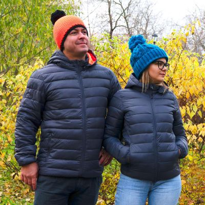 Куртка мужская VILNIUS MAN 240, серый, оранжевый-5