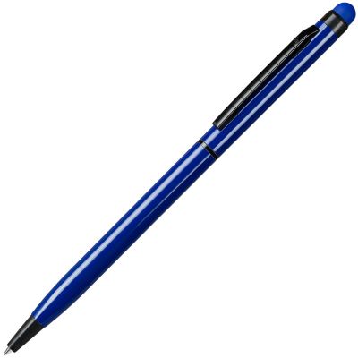 Ручка шариковая со стилусом TOUCHWRITER BLACK, глянцевый корпус, синий-0