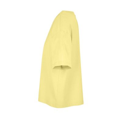 Футболка женская оверсайз BOXY WOMEN 180, светло-желтый-2