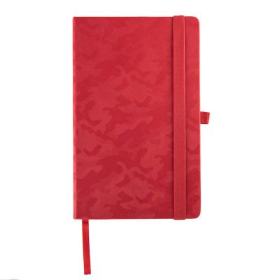 Бизнес-блокнот Tabby Justy, твердая обложка, в линейку, красный-0