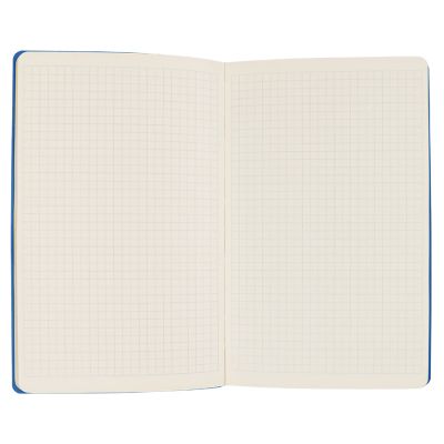 Бизнес-блокнот А5 'Provence', синий , мягкая обложка, в клетку-1