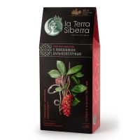 Чайный напиток со специями из серии 'La Terra Siberra' с лимонником дальневосточным 60 гр., черный, красный