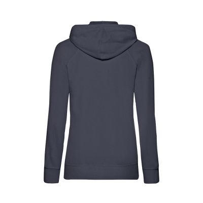 Толстовка женская без начеса LADIES LIGHTWEIGHT HOODED SWEAT 240, темно-синий-1