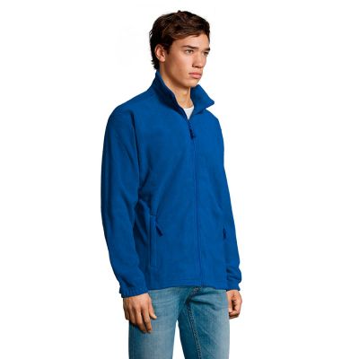 Толстовка мужская флисовая NORTH MEN 300, синий-4