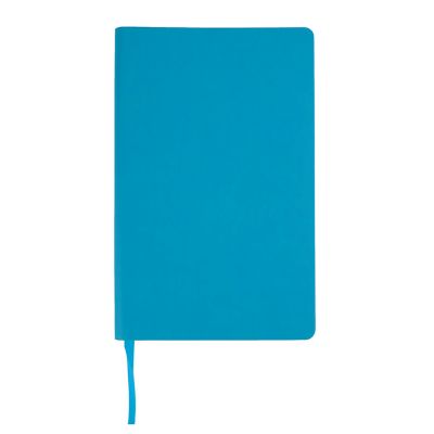 Бизнес-блокнот AUDREY, формат А5, в линейку, голубой-1