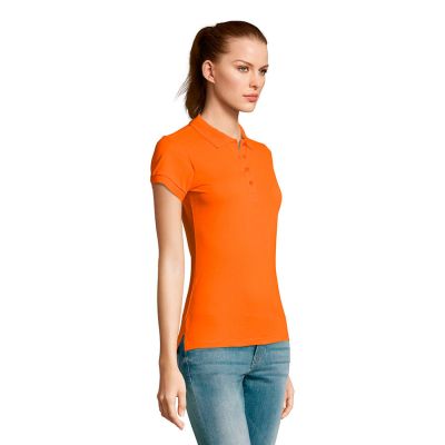 Поло женское PASSION 170, оранжевый-5