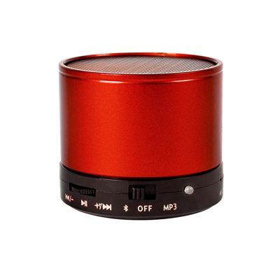 Портативная bluetooth-колонка 'Martins', ярко-красный-0