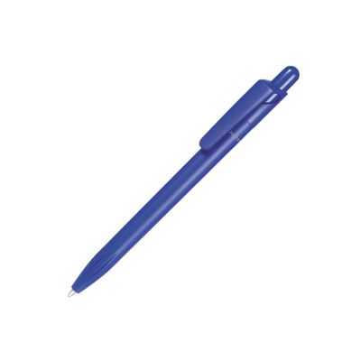 Ручка шариковая HARMONY R-Pet SAFE TOUCH, пластик, синий-0