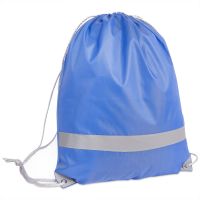Рюкзак мешок RAY со светоотражающей полосой, синий