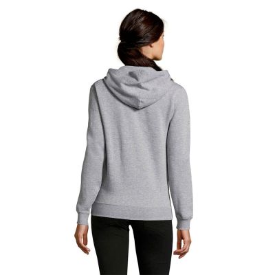 Толстовка женская SEVEN WOMEN 280, серый меланж-6
