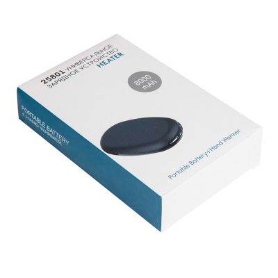 Универсальное зарядное устройство HEATER (8000mAh) с функцией обогрева рук, темно-серый-6