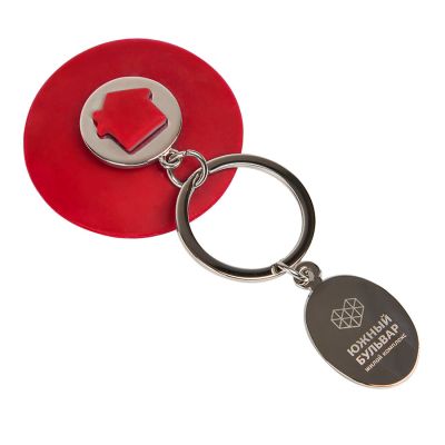 Брелок HALMAN, ярко-красный-1