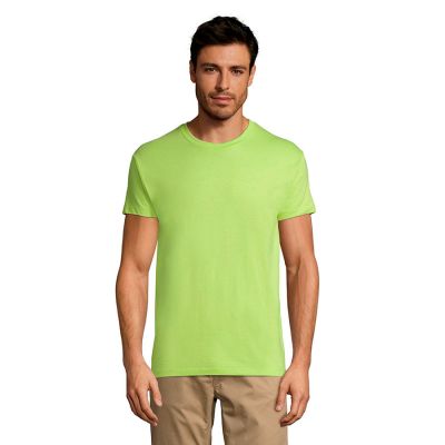 Футболка унисекс REGENT 150, зеленое яблоко-3